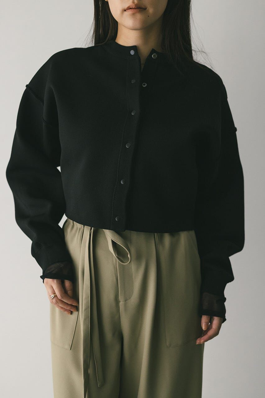 STYLEMIXER「リバーシブルベロアニットカーデ」|カーディガン|