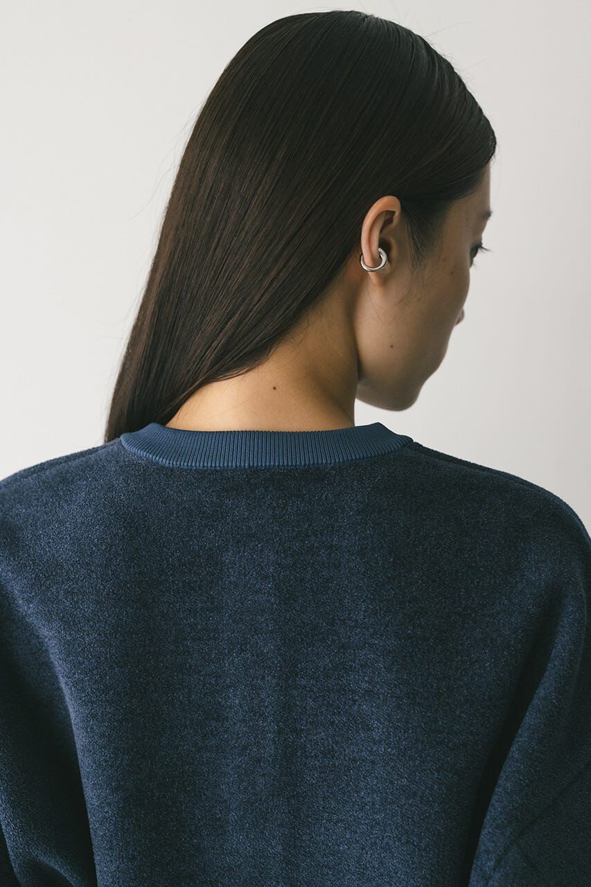 STYLEMIXER「リバーシブルベロアニットカーデ」|カーディガン|