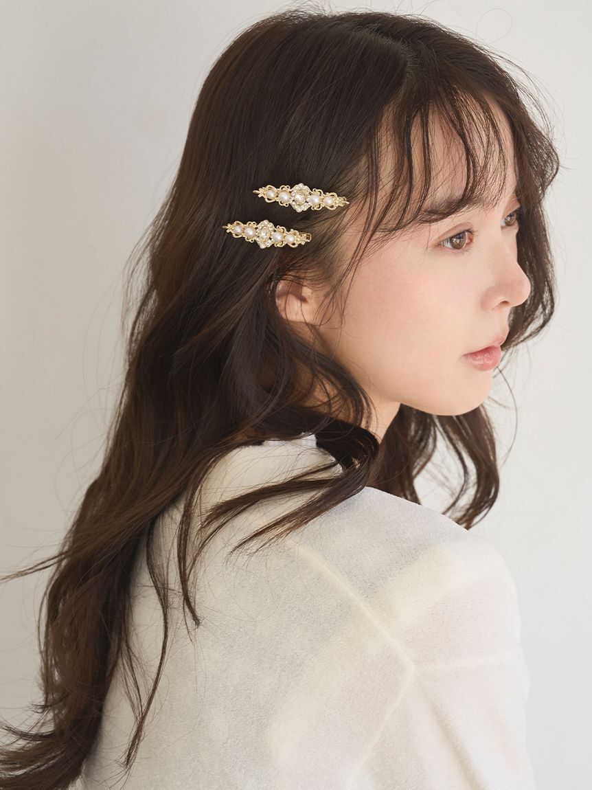 SNIDEL HOME「ビジューヘアピン&times;ミニ缶セット」|その他|