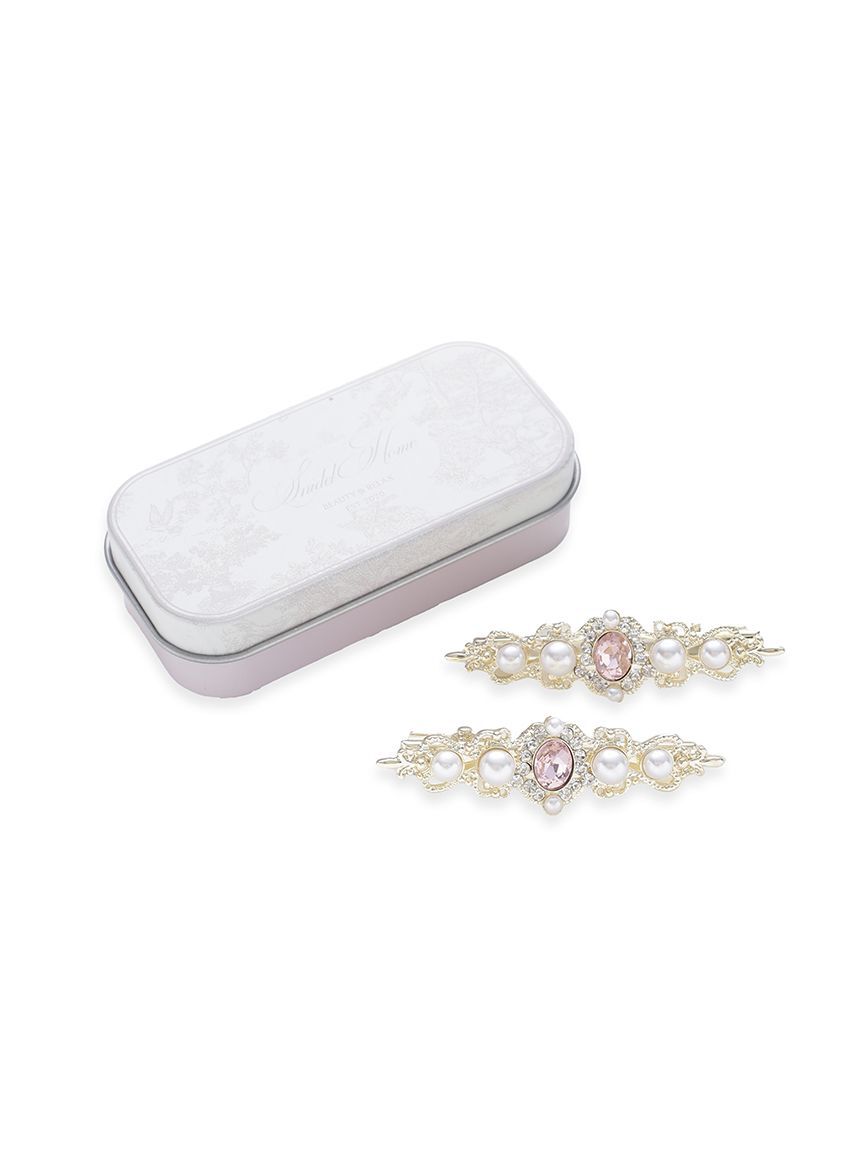 SNIDEL HOME「ビジューヘアピン&times;ミニ缶セット」|その他|PNK