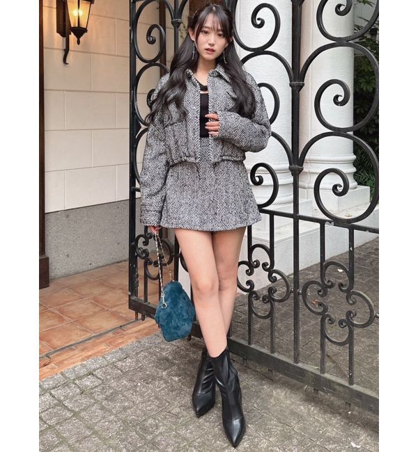 RESEXXY「ヘリンボーンラップスカパン【セットアップ着用可能】」|その他|