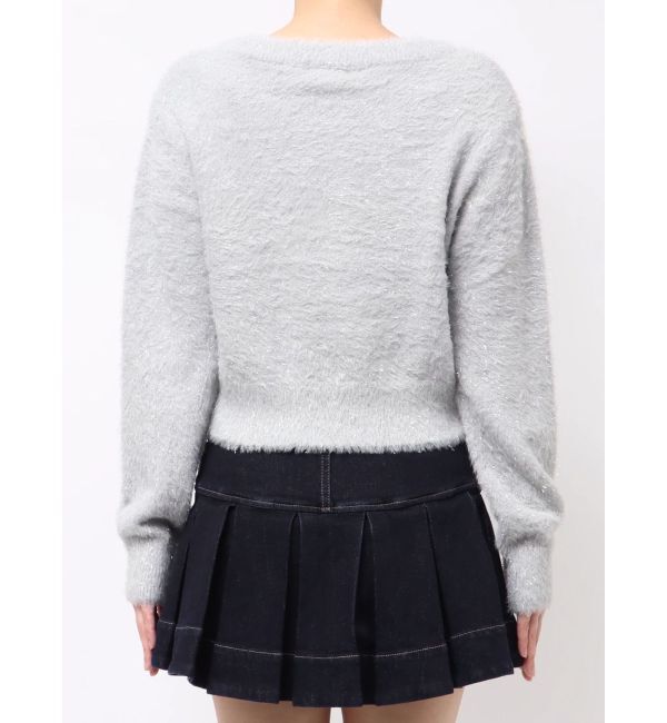 RESEXXY「ラメシャギーカーディガン」|カーディガン|