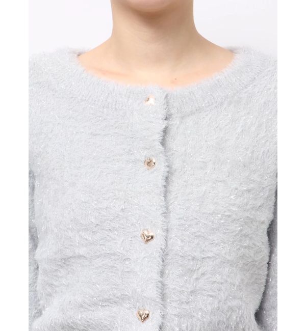 RESEXXY「ラメシャギーカーディガン」|カーディガン|