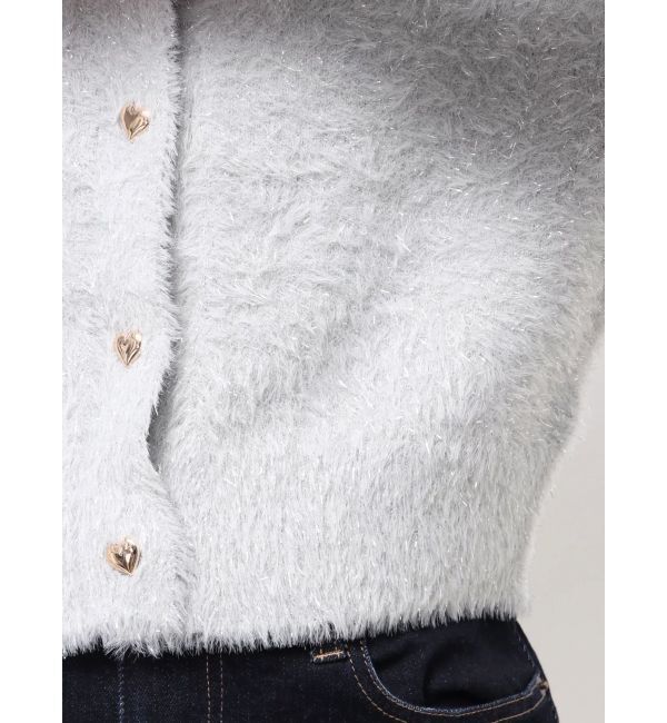 RESEXXY「ラメシャギーカーディガン」|カーディガン|