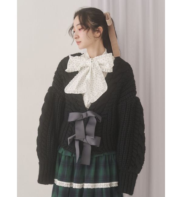merry jenny「ribbon ribbon カーデイガン」|カーディガン|