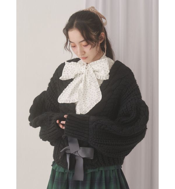merry jenny「ribbon ribbon カーデイガン」|カーディガン|