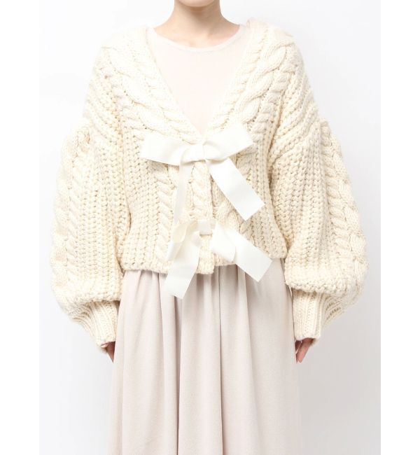 merry jenny「ribbon ribbon カーデイガン」|カーディガン|