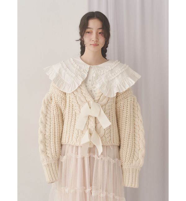 merry jenny「ribbon ribbon カーデイガン」|カーディガン|