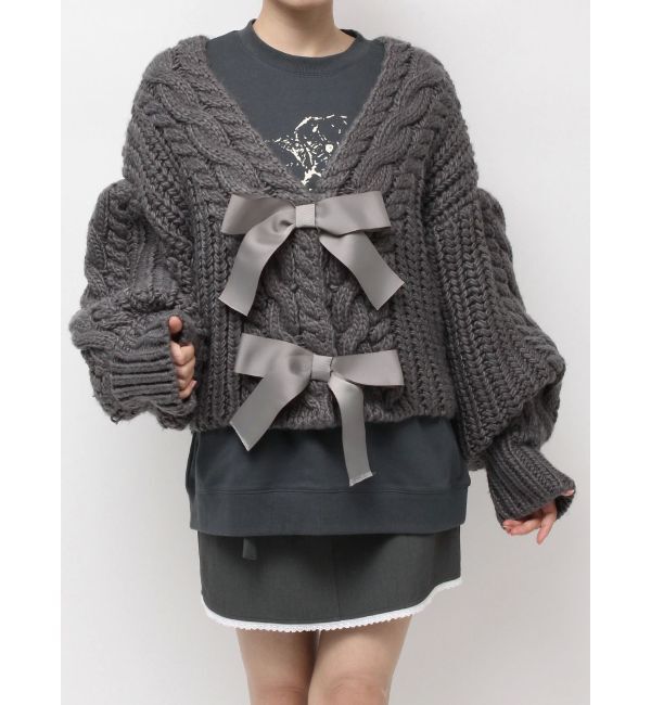 merry jenny「ribbon ribbon カーデイガン」|カーディガン|