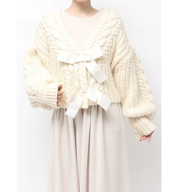 merry jenny「ribbon ribbon カーデイガン」|カーディガン|