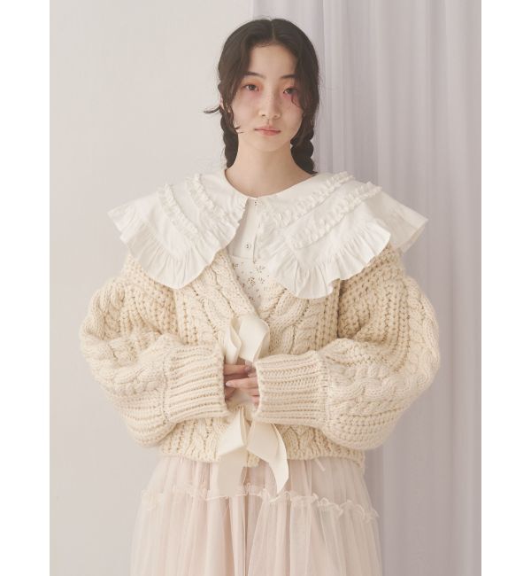 merry jenny「ribbon ribbon カーデイガン」|カーディガン|