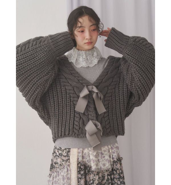 merry jenny「ribbon ribbon カーデイガン」|カーディガン|