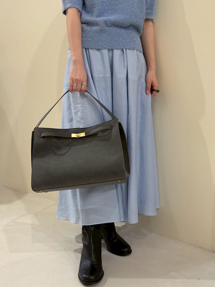 Mila Owen「ワンハンドルソフトハンドバッグ」|ショルダー・メッセンジャー|