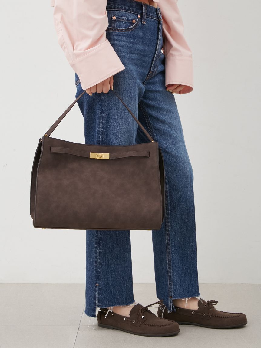 Mila Owen「ワンハンドルソフトハンドバッグ」|ショルダー・メッセンジャー|