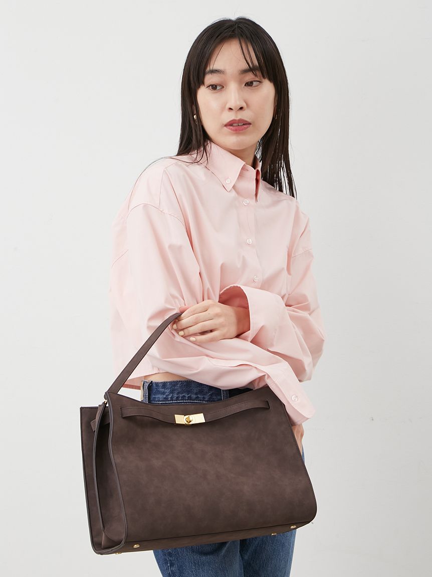 Mila Owen「ワンハンドルソフトハンドバッグ」|ショルダー・メッセンジャー|