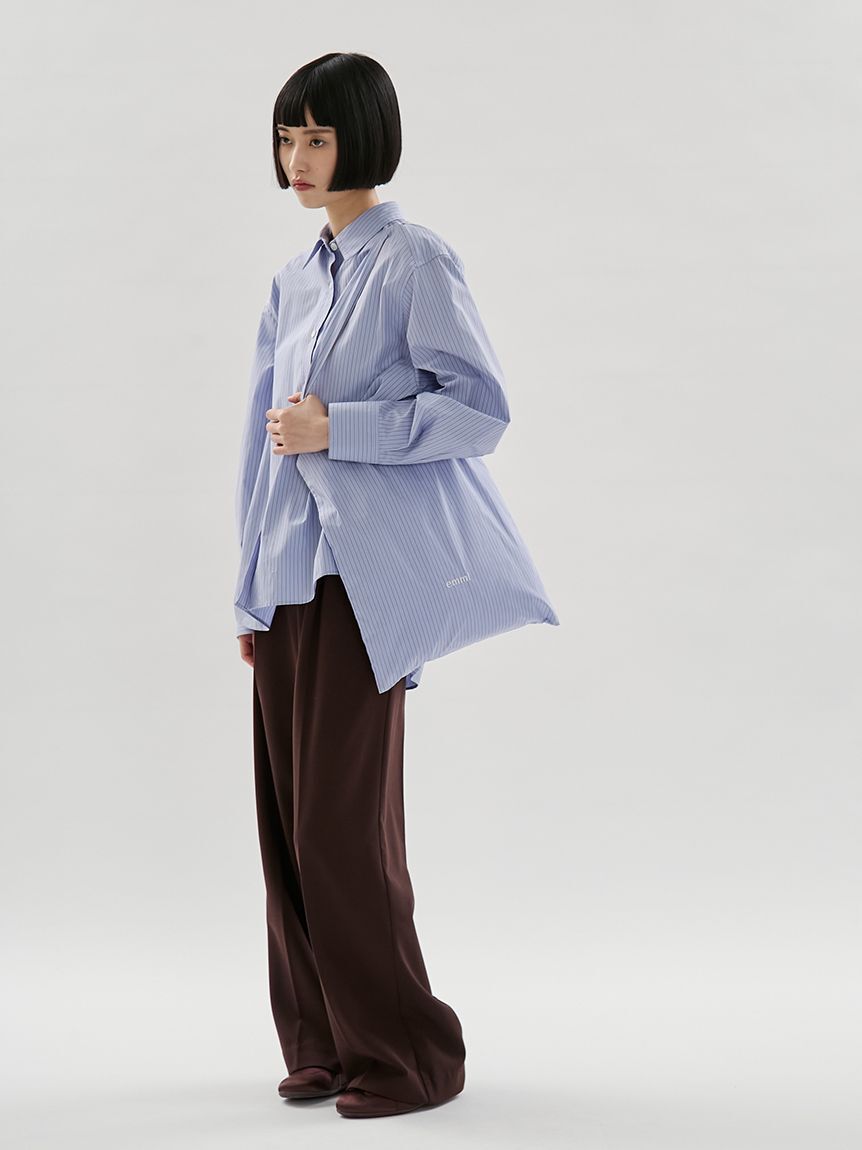 emmi atelier「【ONLINE限定カラーあり】シュシュ付きemmiロゴトートバッグ」|トートバッグ|