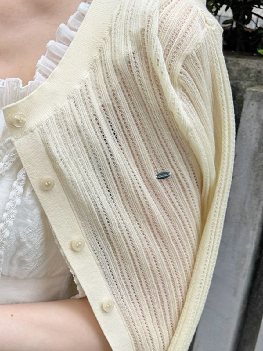 SNIDEL「シアーカーディガン」|カーディガン|