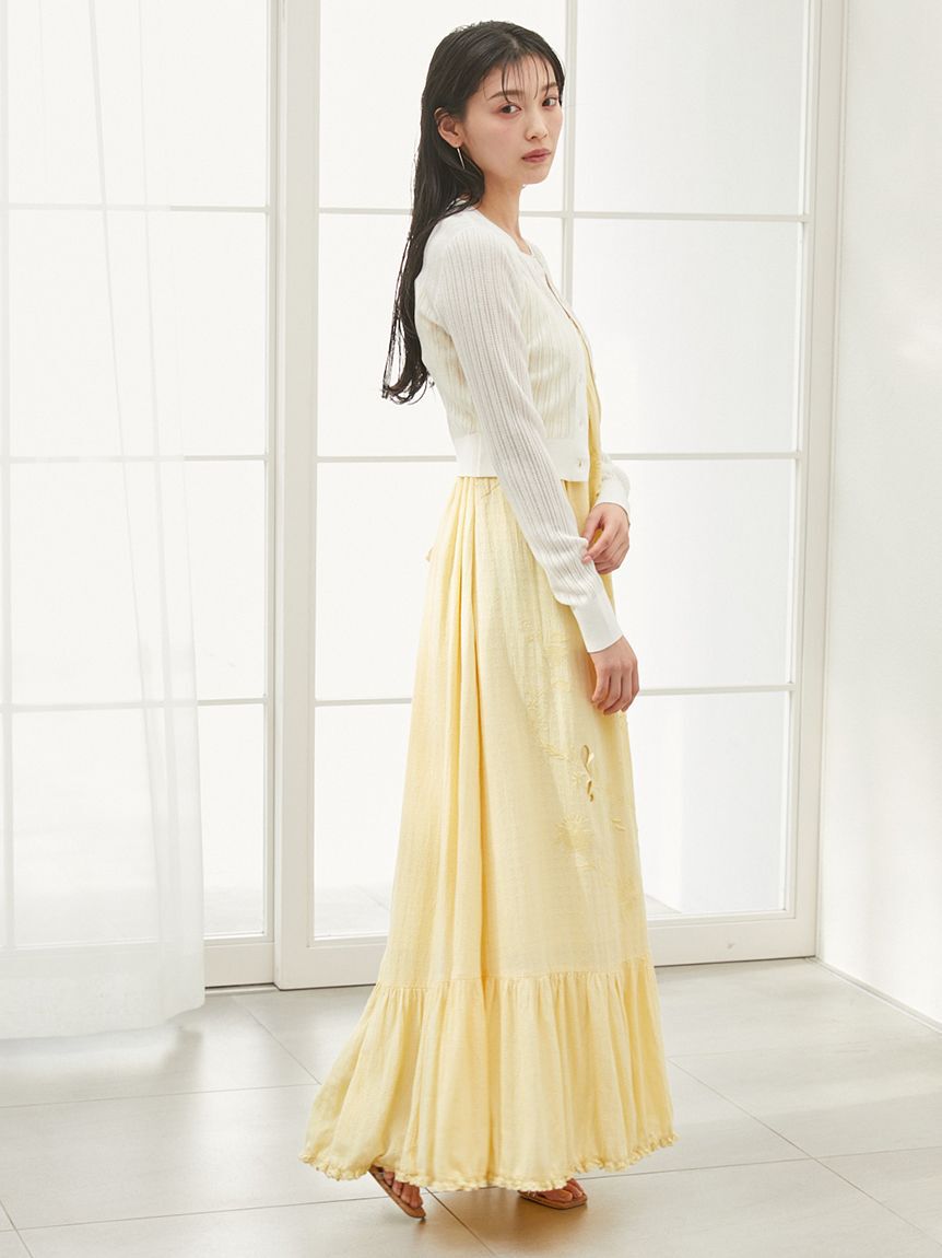 SNIDEL「シアーカーディガン」|カーディガン|