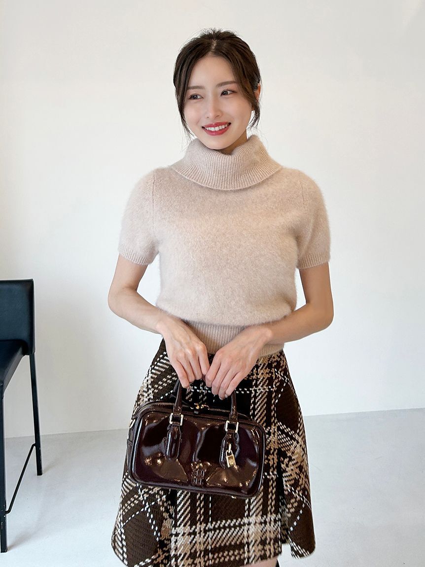 SNIDEL「フォックスファータートルプルオーバー」|ニット・セーター|