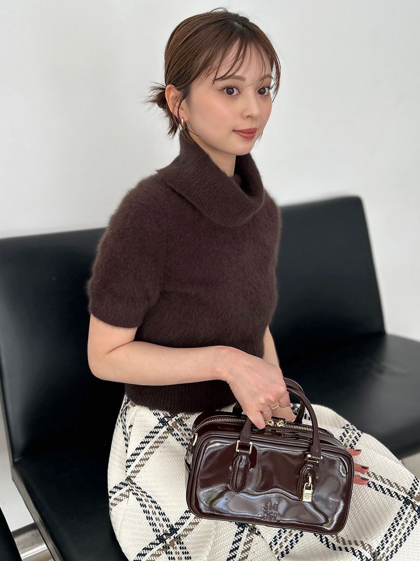 SNIDEL「フォックスファータートルプルオーバー」|ニット・セーター|