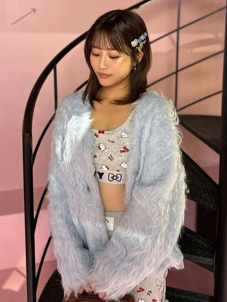 SNIDEL「デザインニットカーディガン」|カーディガン|