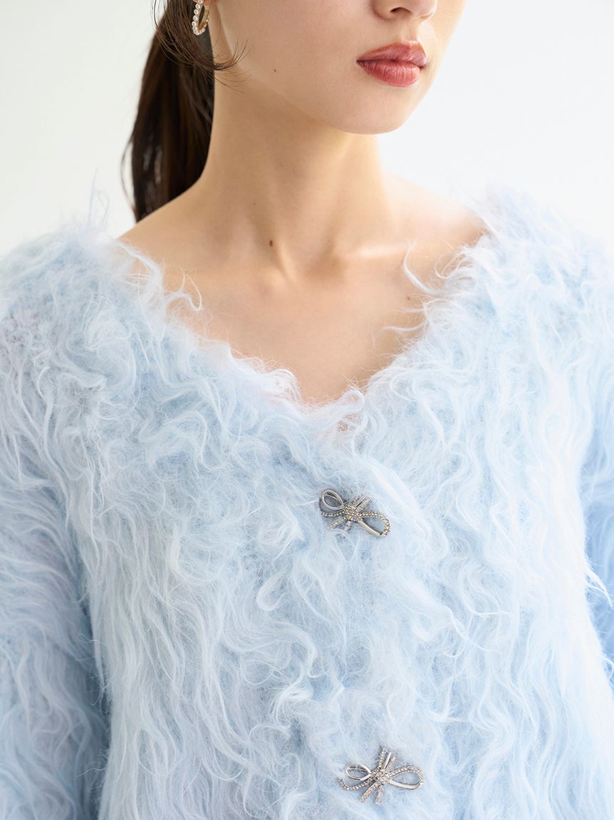 SNIDEL「デザインニットカーディガン」|カーディガン|