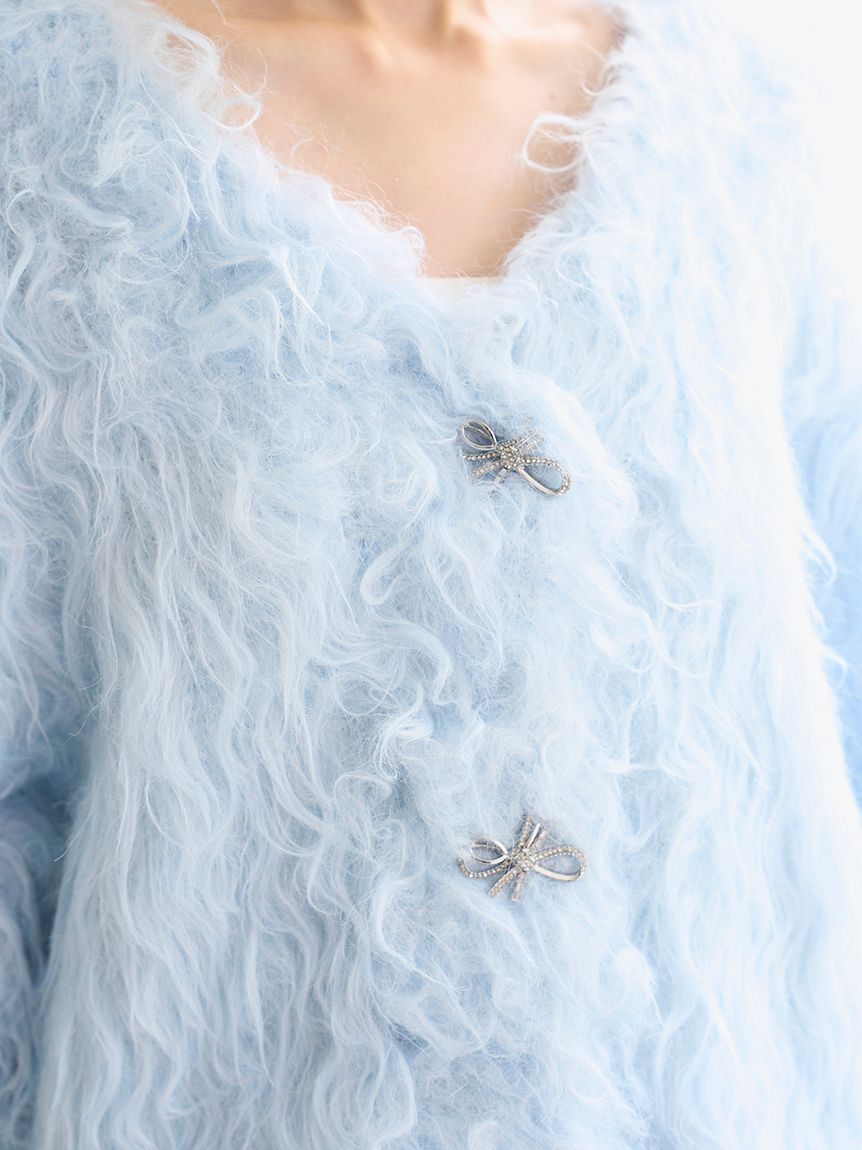 SNIDEL「デザインニットカーディガン」|カーディガン|