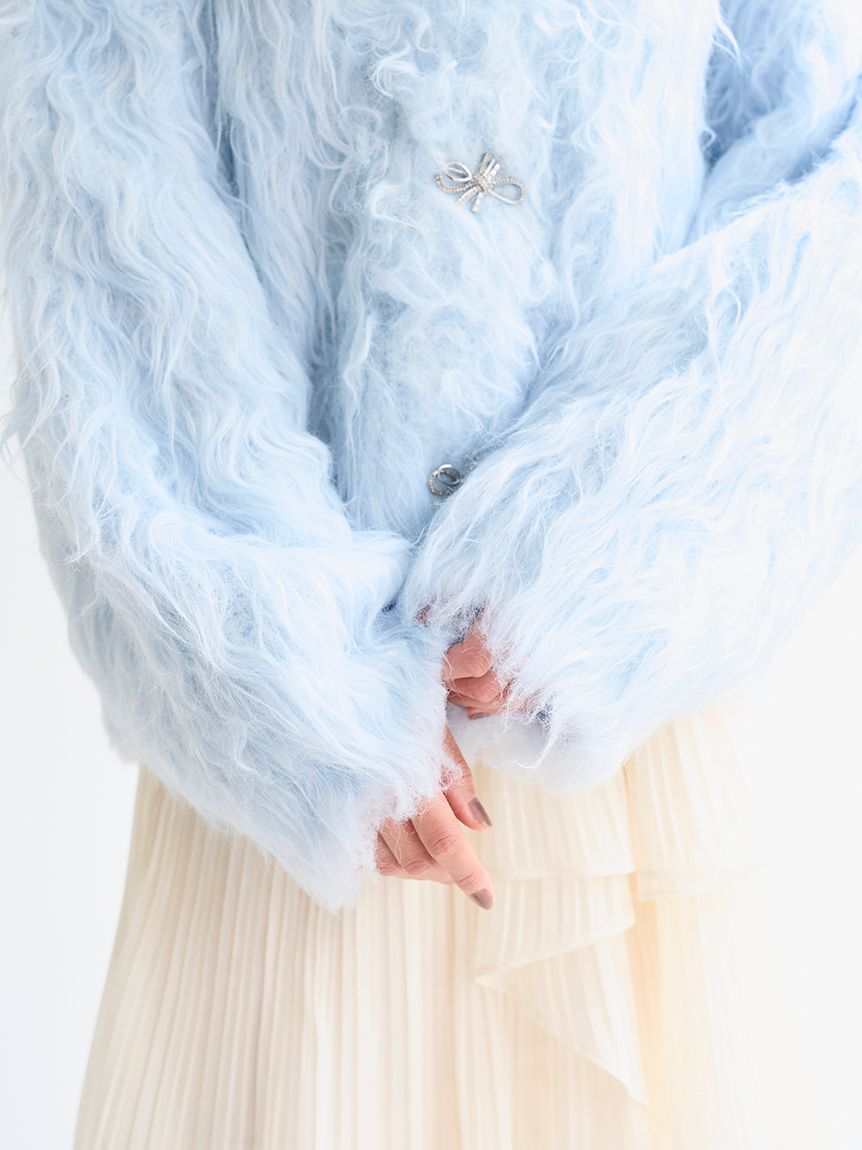 SNIDEL「デザインニットカーディガン」|カーディガン|