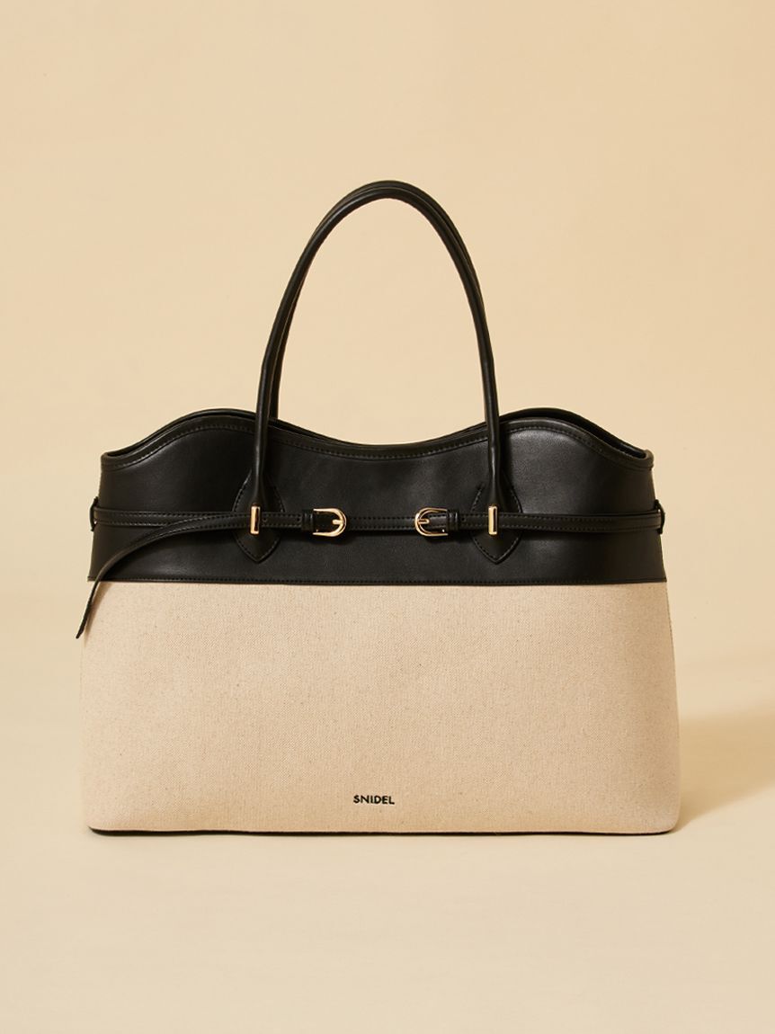 SNIDEL「【WEB限定カラーあり】ソフトベルトトートバッグ」|トートバッグ|MIX