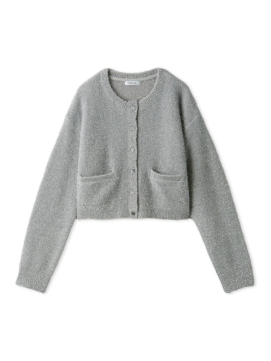FRAY I.D「スパークルフェザーカーディガン」|カーディガン|GRY