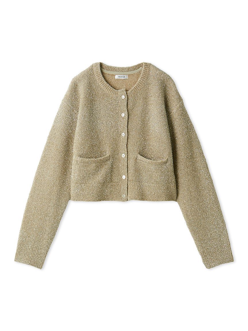 FRAY I.D「スパークルフェザーカーディガン」|カーディガン|