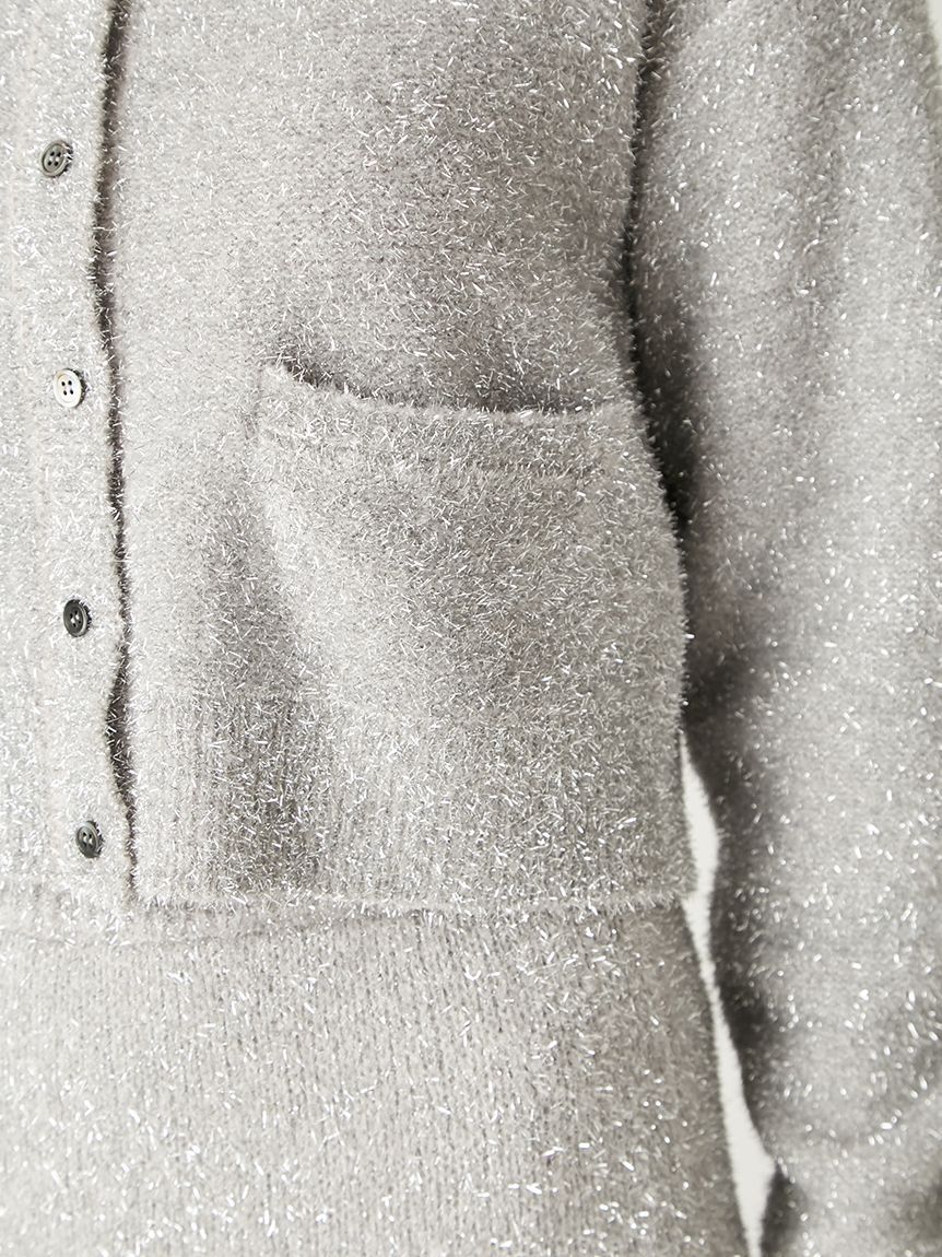 FRAY I.D「スパークルフェザーカーディガン」|カーディガン|