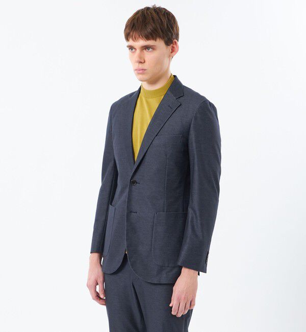 MACKINTOSH PHILOSOPHY「【WEB&一部店舗限定】テーラードジャージー ジャケット スーピマデニムライクジャージー」|テーラードジャケット|