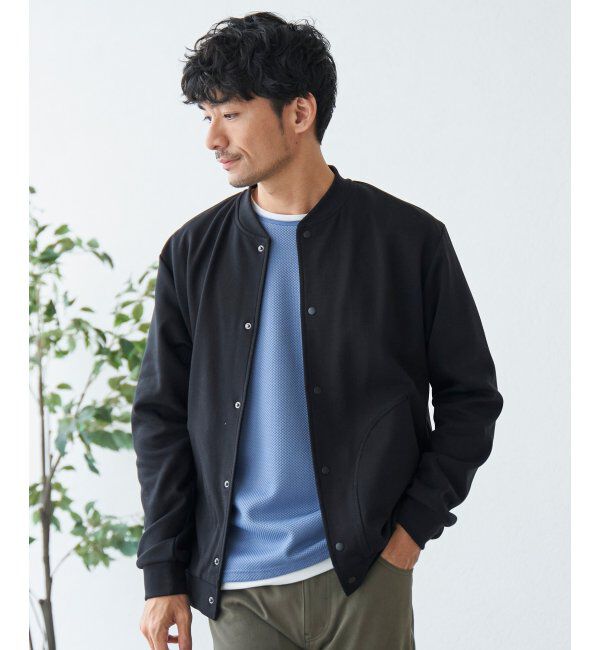 ikka「テックストレッチボタンカーディガン」|カーディガン|