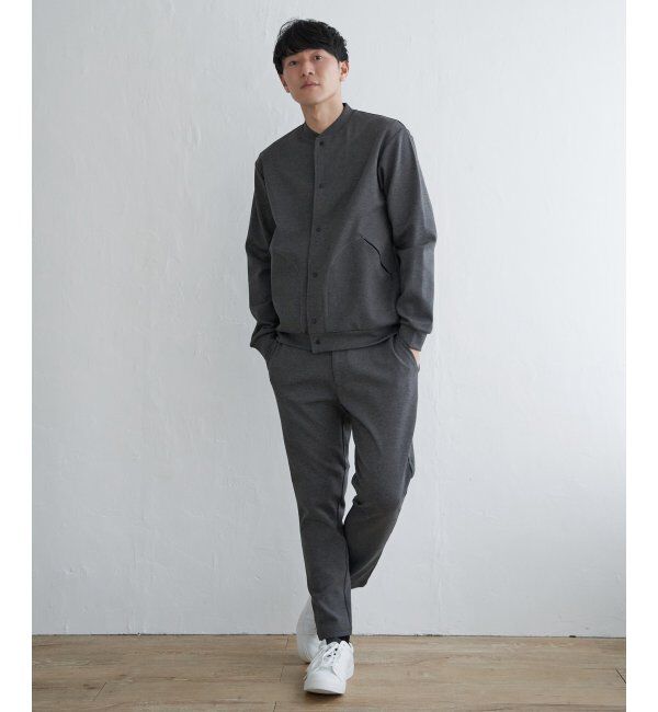 ikka「テックストレッチボタンカーディガン」|カーディガン|