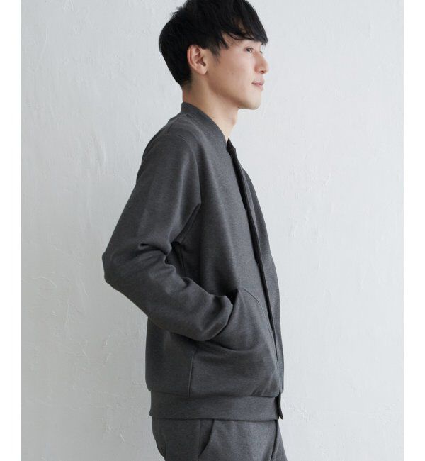 ikka「テックストレッチボタンカーディガン」|カーディガン|