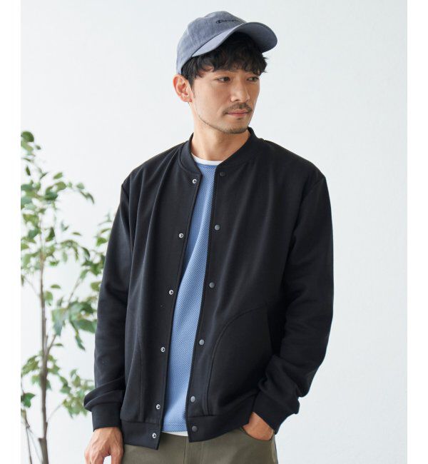 ikka「テックストレッチボタンカーディガン」|カーディガン|