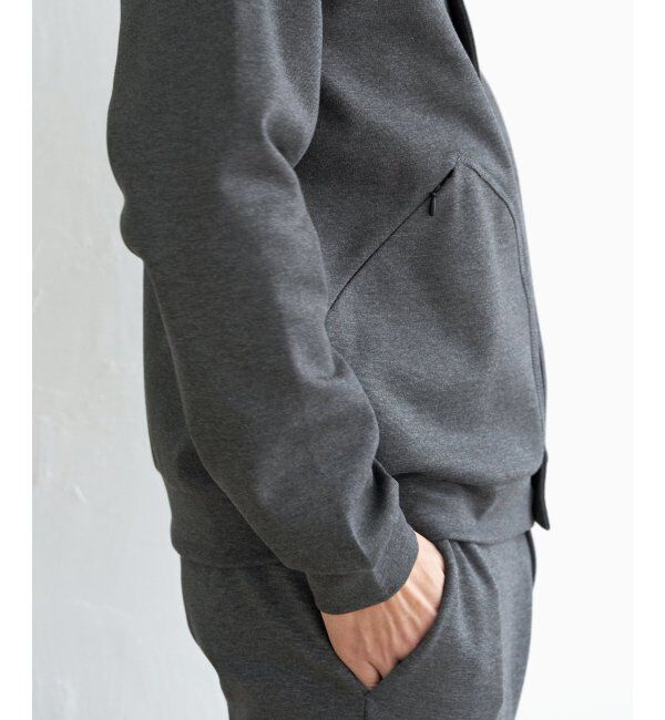 ikka「テックストレッチボタンカーディガン」|カーディガン|