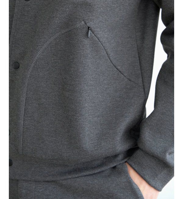 ikka「テックストレッチボタンカーディガン」|カーディガン|