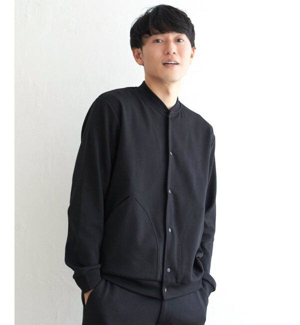 ikka「テックストレッチボタンカーディガン」|カーディガン|