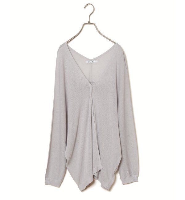 Lbc with Life「さらひやワンボタントッパーカーディガン」|カーディガン|
