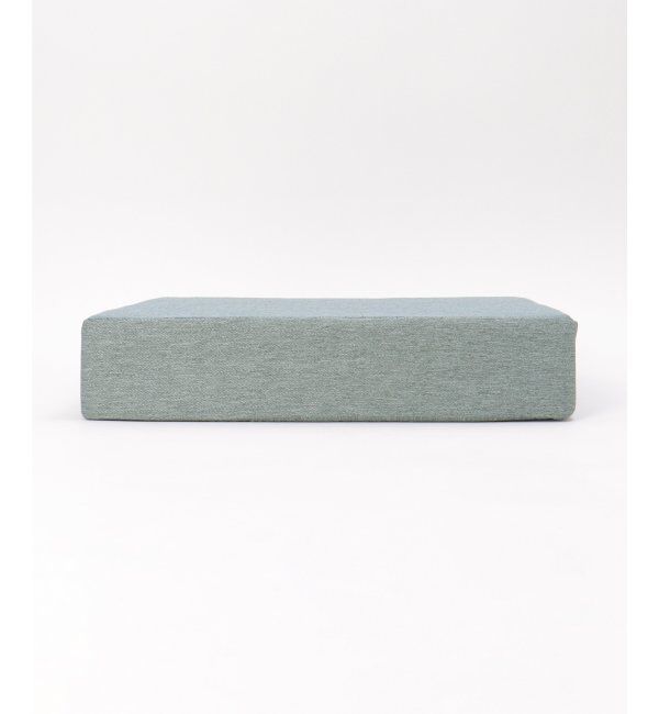 Lbc with Life「スラブ&ヘリンボンシートクッション スクエア H8cm」|クッション・クッションカバー|