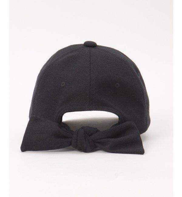 Lbc with Life「リネン混後ろリボンキャップ」|その他|