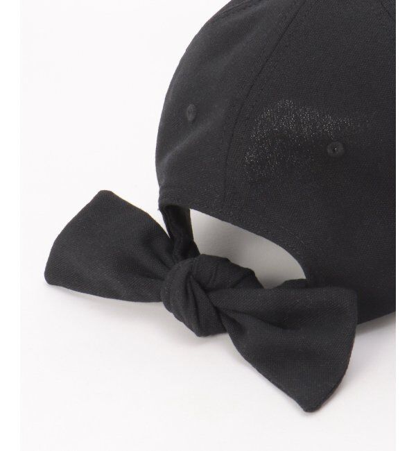 Lbc with Life「リネン混後ろリボンキャップ」|その他|