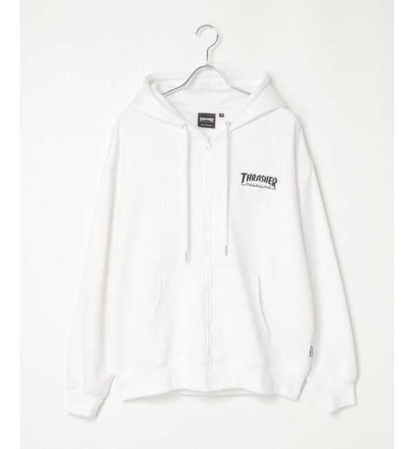 VENCE share style「THRASHER スラッシャー ジップパーカー」|カーディガン|