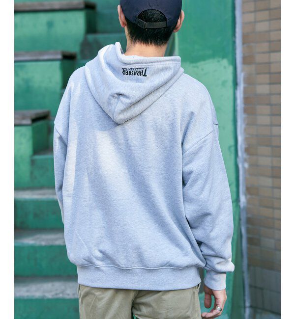 VENCE share style「THRASHER スラッシャー ジップパーカー」|カーディガン|