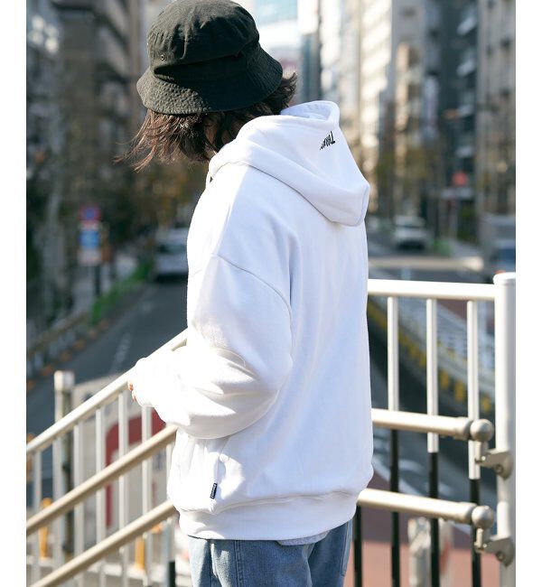 VENCE share style「THRASHER スラッシャー ジップパーカー」|カーディガン|