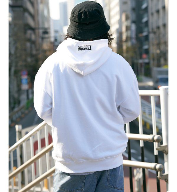 VENCE share style「THRASHER スラッシャー ジップパーカー」|カーディガン|