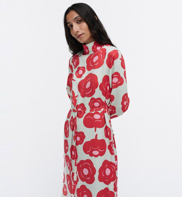 Marimekko「【一部店舗・オンラインストア限定】Aikakausi Tumma ワンピース」|ワンピース|