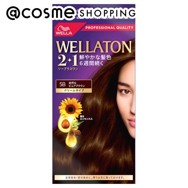 「ウエラ ウエラトーン ツープラスワン クリームタイプ 5Ｂ (60g+60g+7.3mL)」|ヘアスタイリング|その他